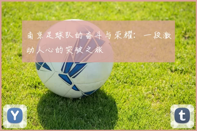 南京足球队的奋斗与荣耀：一段激动人心的突破之旅