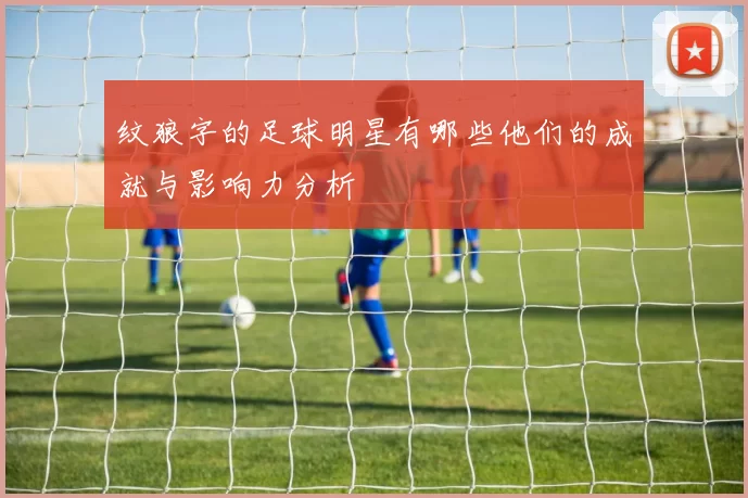 纹狼字的足球明星有哪些他们的成就与影响力分析